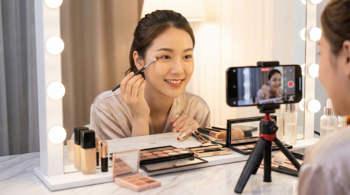 国产美妆直播视频